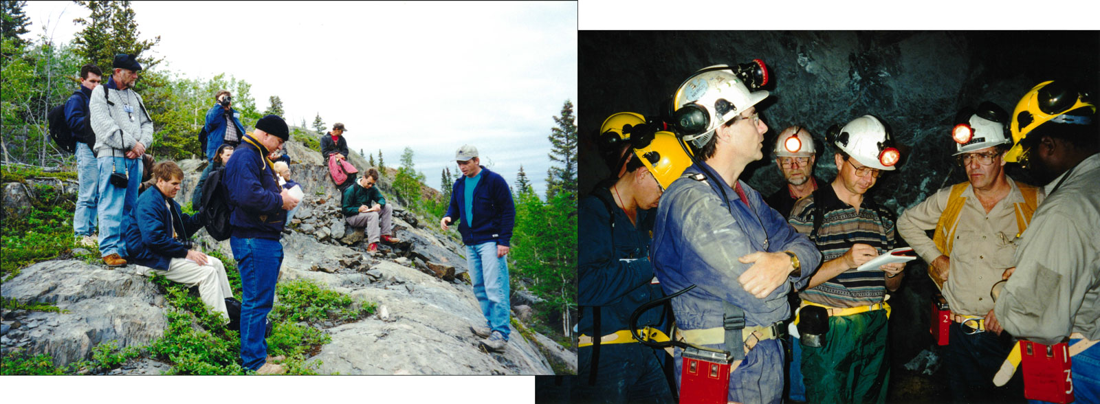 [On the Giant Section]