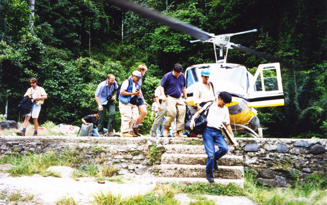 Arrival at Batu Hijau