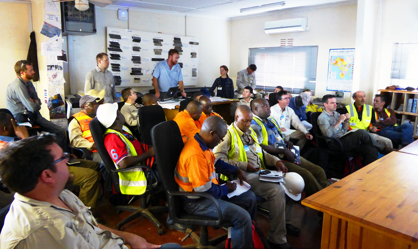 [Briefing at Kansanshi]