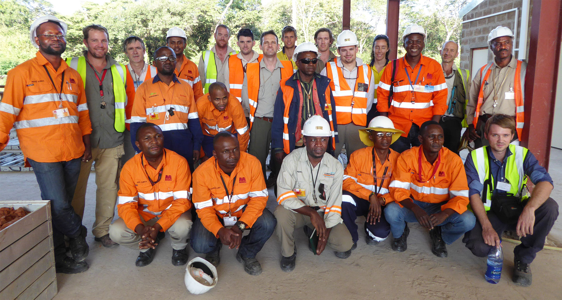 [Tour Group at Kinsevere]