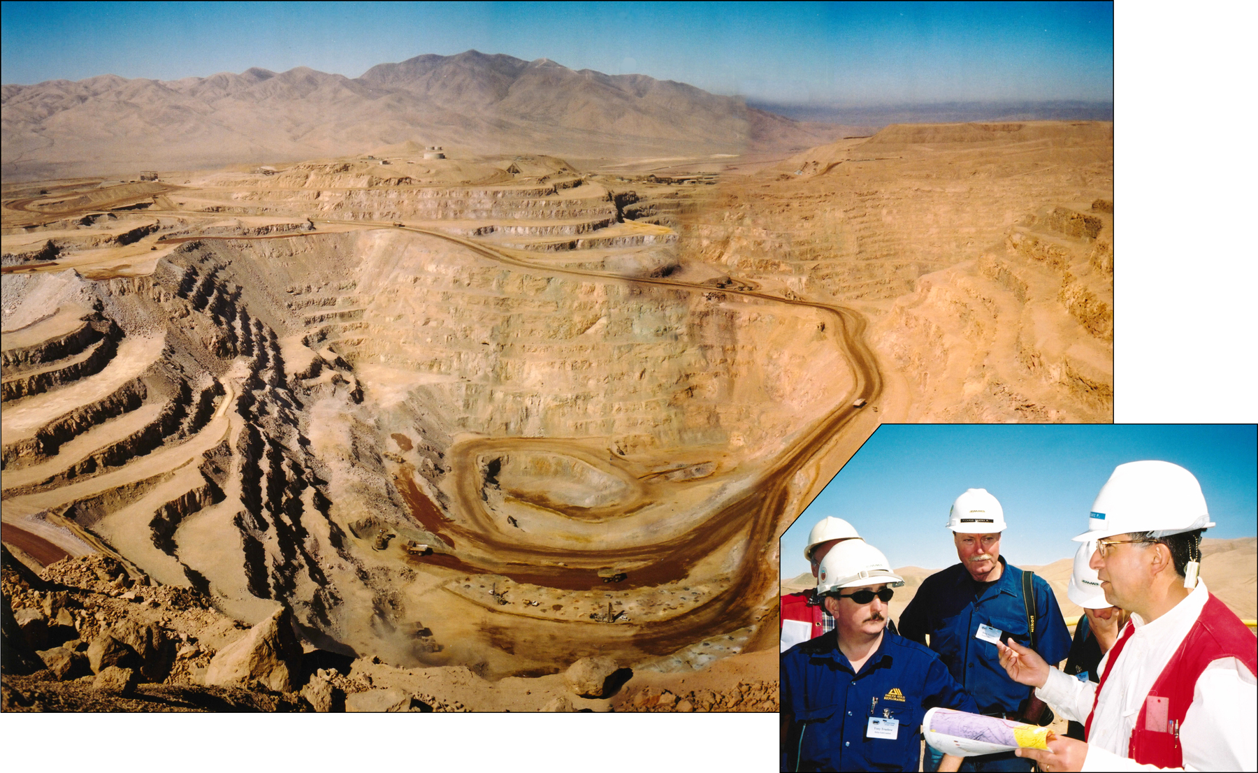 Mantos Blancos open pit