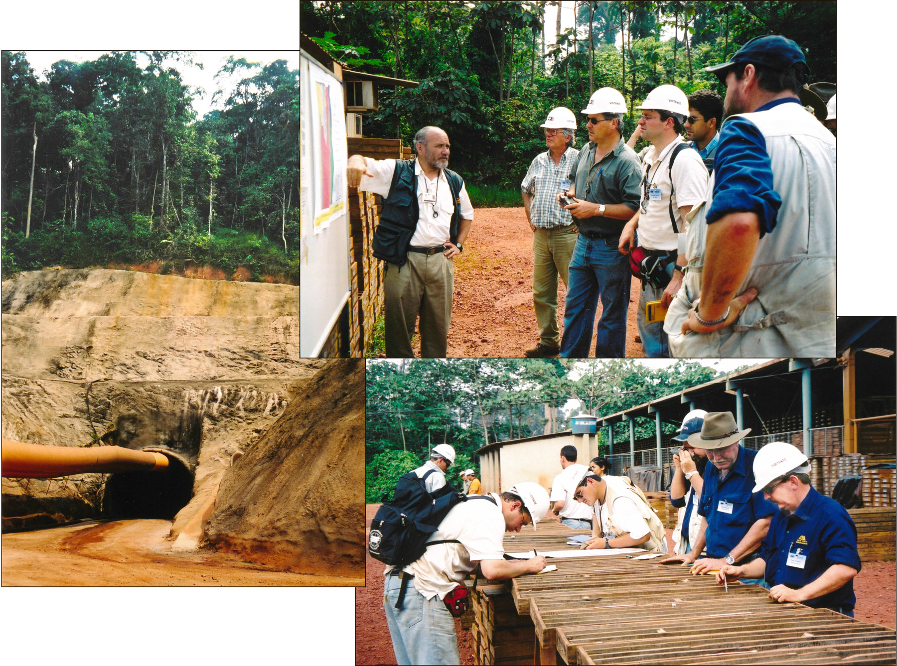 At the Alem&atilde;o deposit and Igarape Bahia core yard