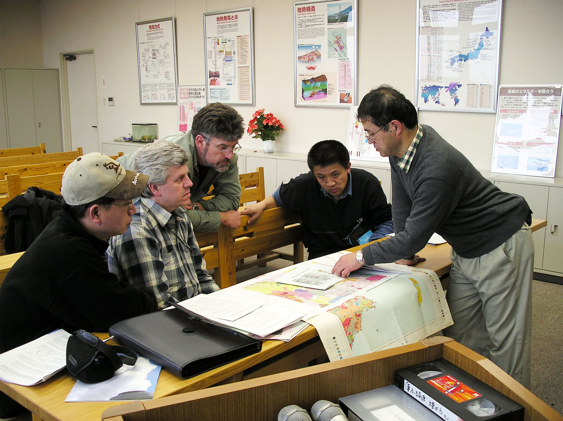 Briefing at the Hatchobaru