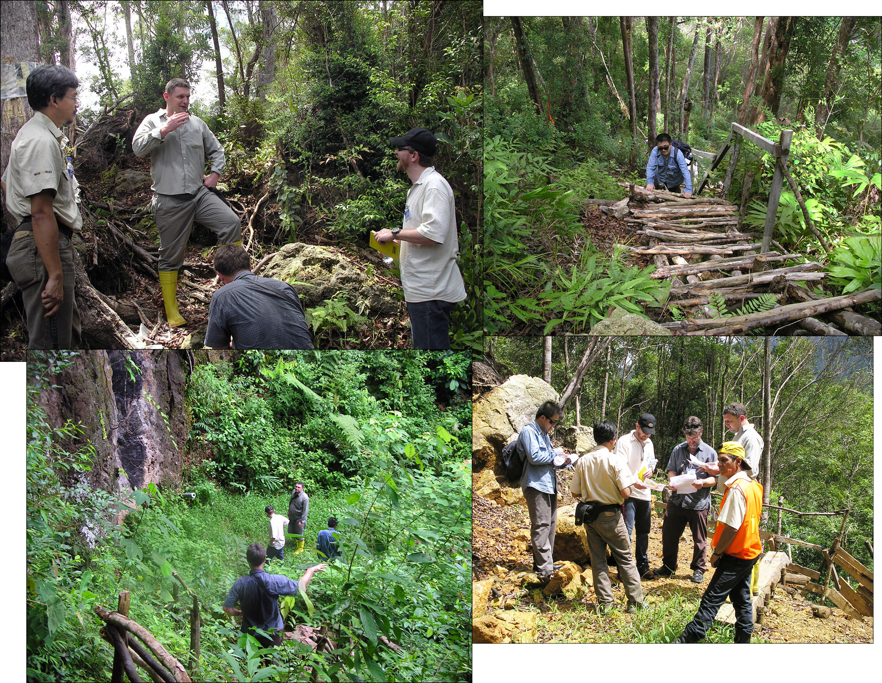 Martabe field traverse