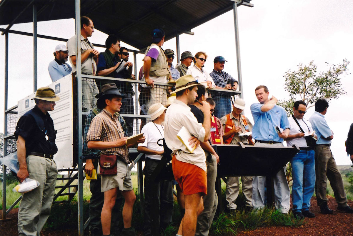 [At the Nobles Knob Lookout, Tennant Creek, NT]