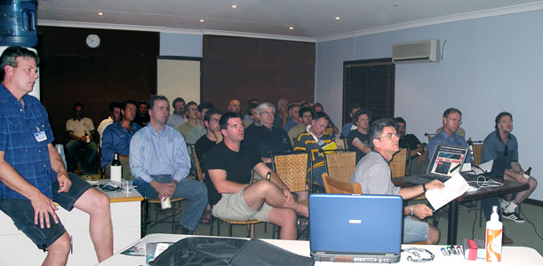 Evening presentations in Cloncurry]