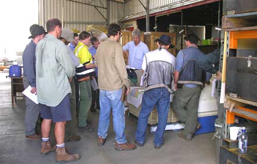 Universal Resources Roseby drill core