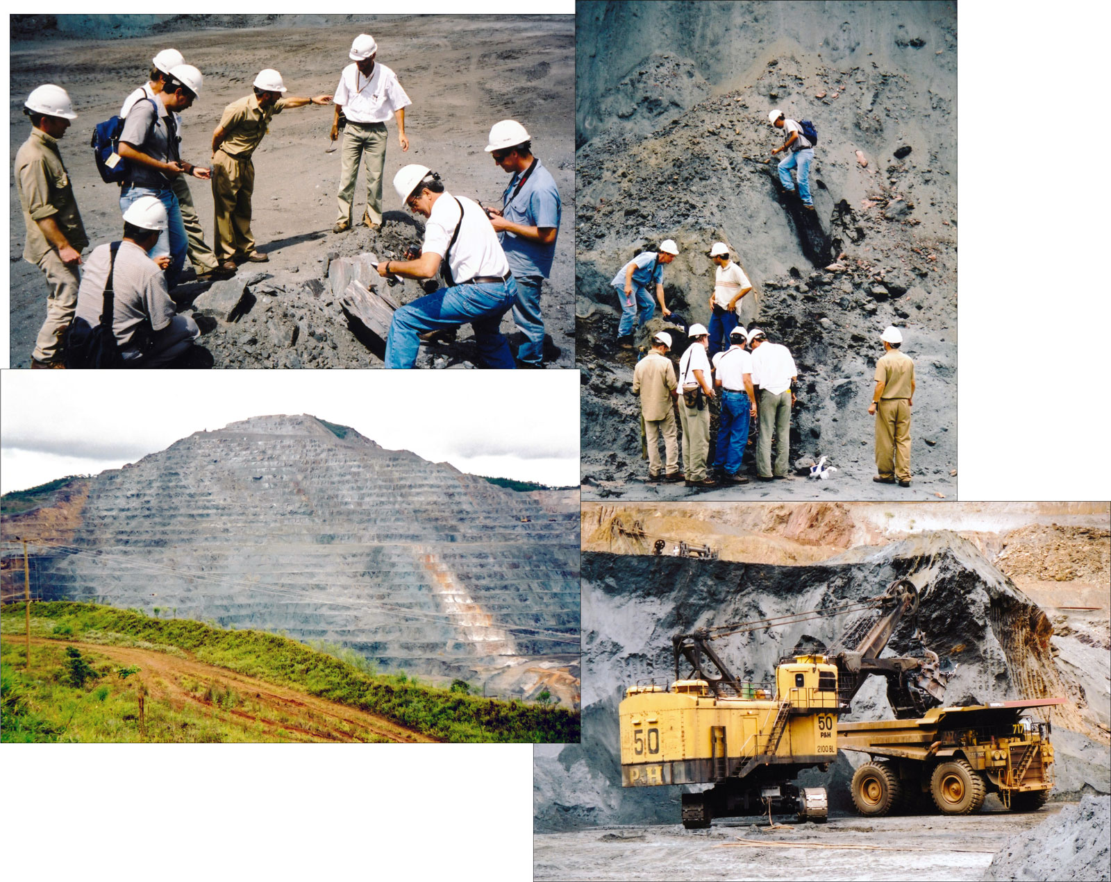 At the Conceicao Pit of the Itabira Complex