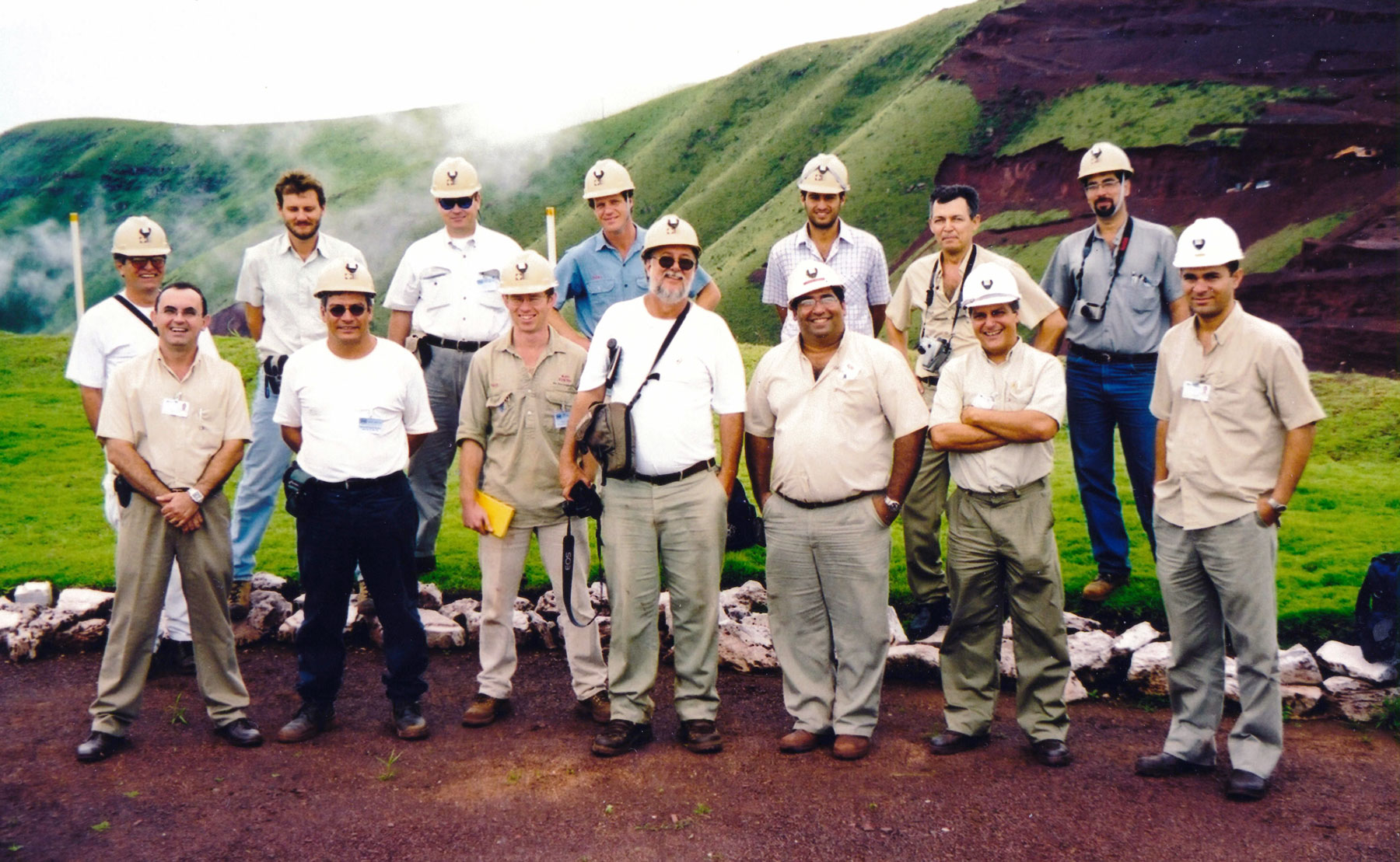 With CVRD Staff at Urucum