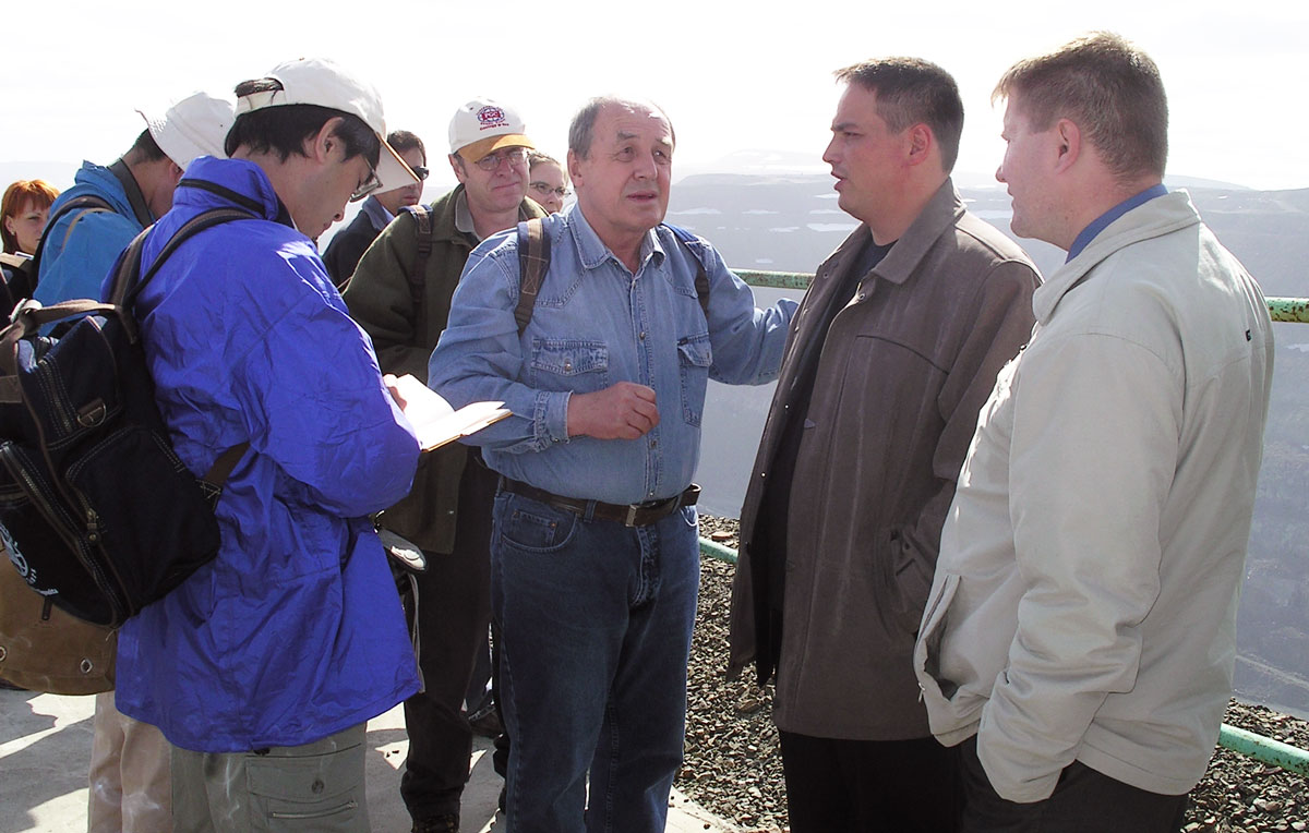 Discussions over Bear Brook