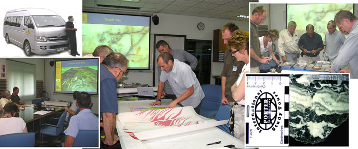 Chatree Exploration discussions and specimens