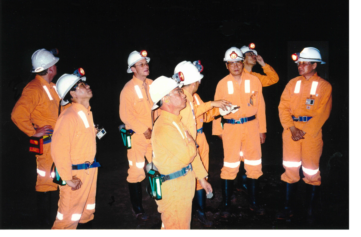 Underground at Olympic Dam