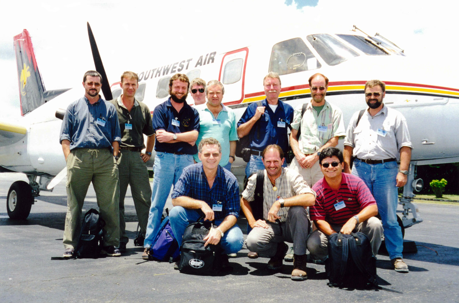 Arrival at Timika in Irian Jaya