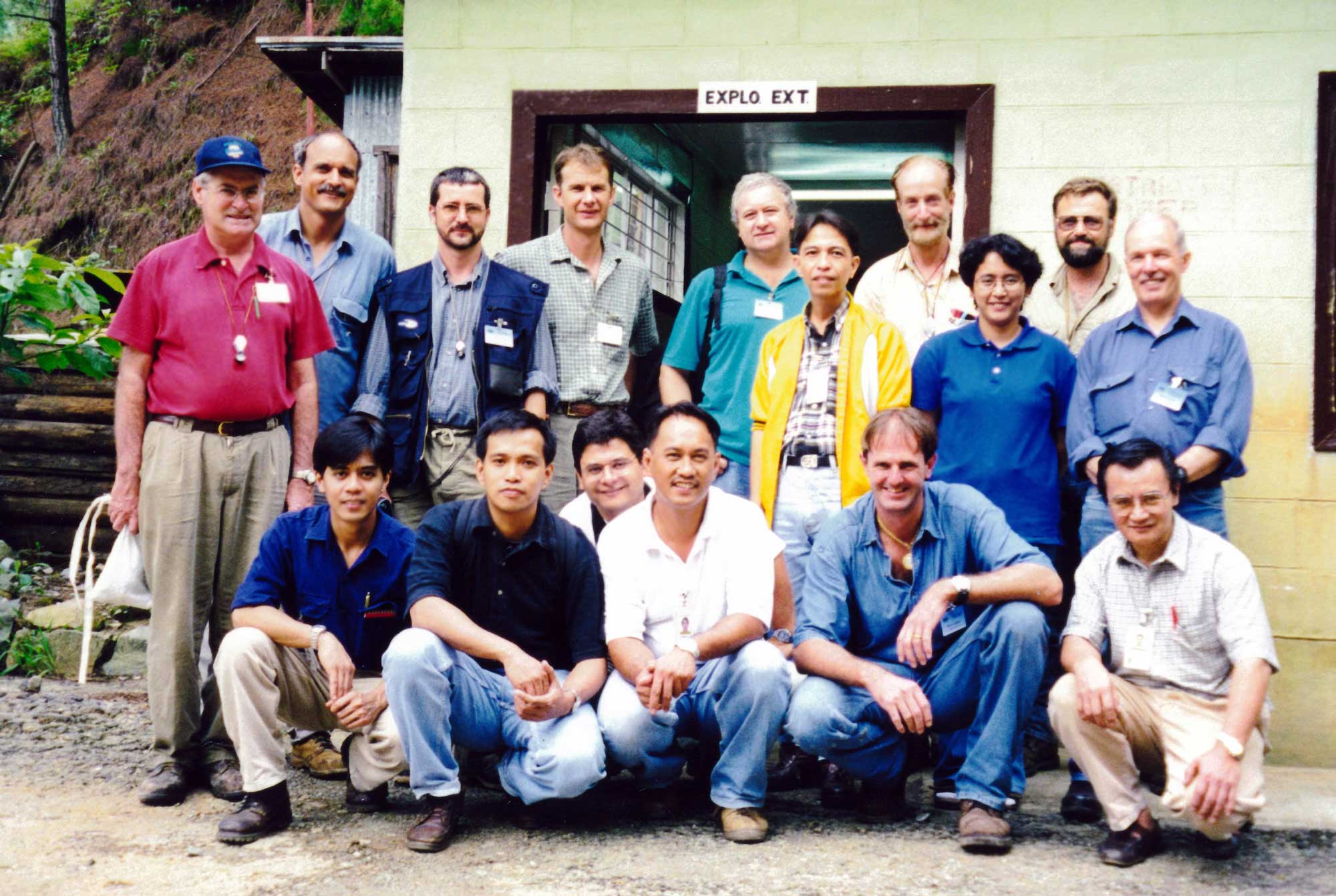 At the Lepanto Core Shed, Philippines