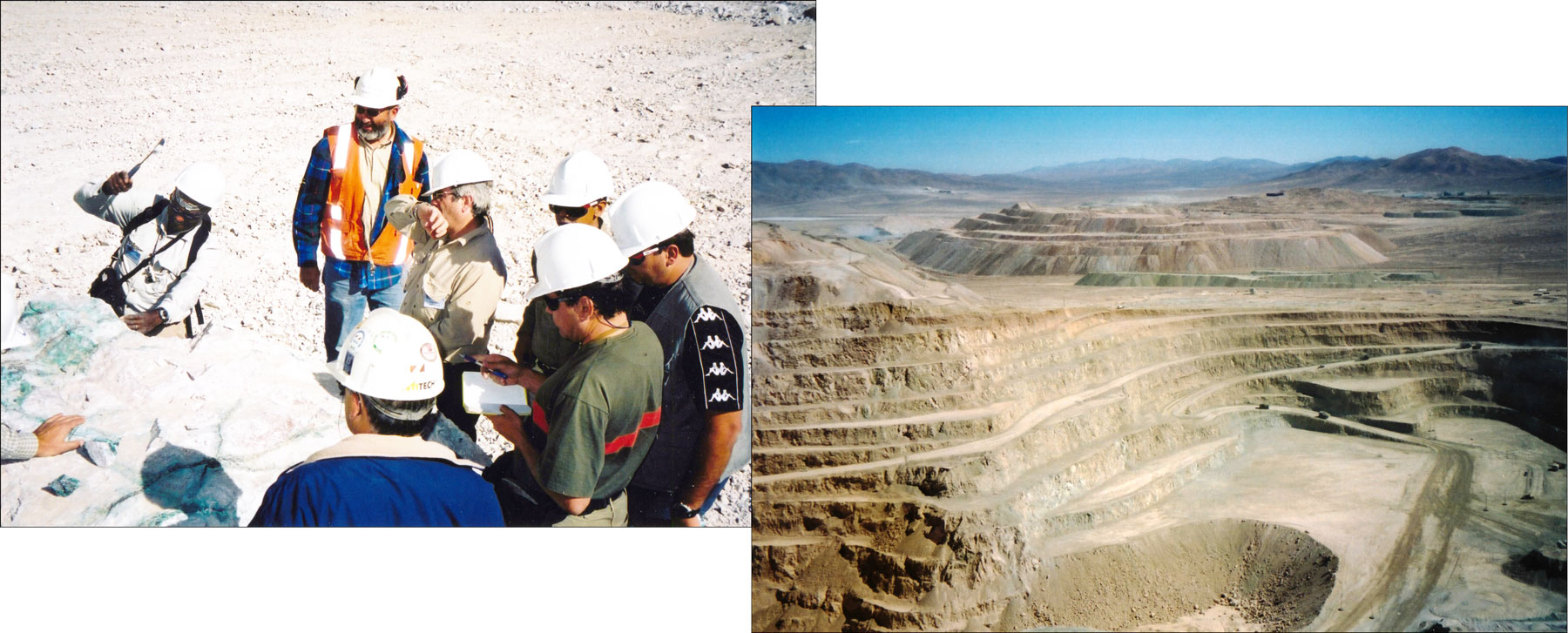 [Hitting ore in the Zaldiva pit]