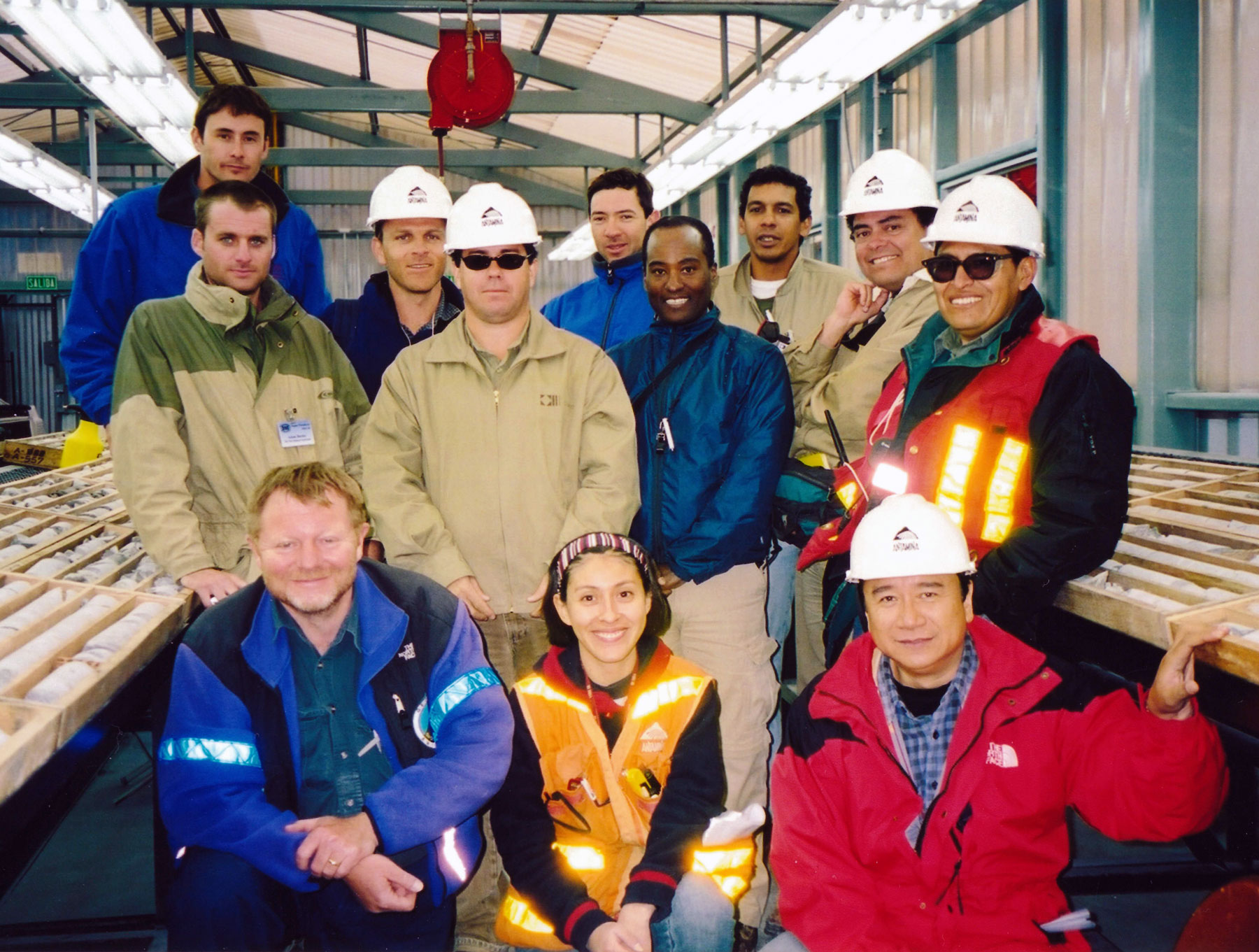 Overlooking the pit at Antamina
