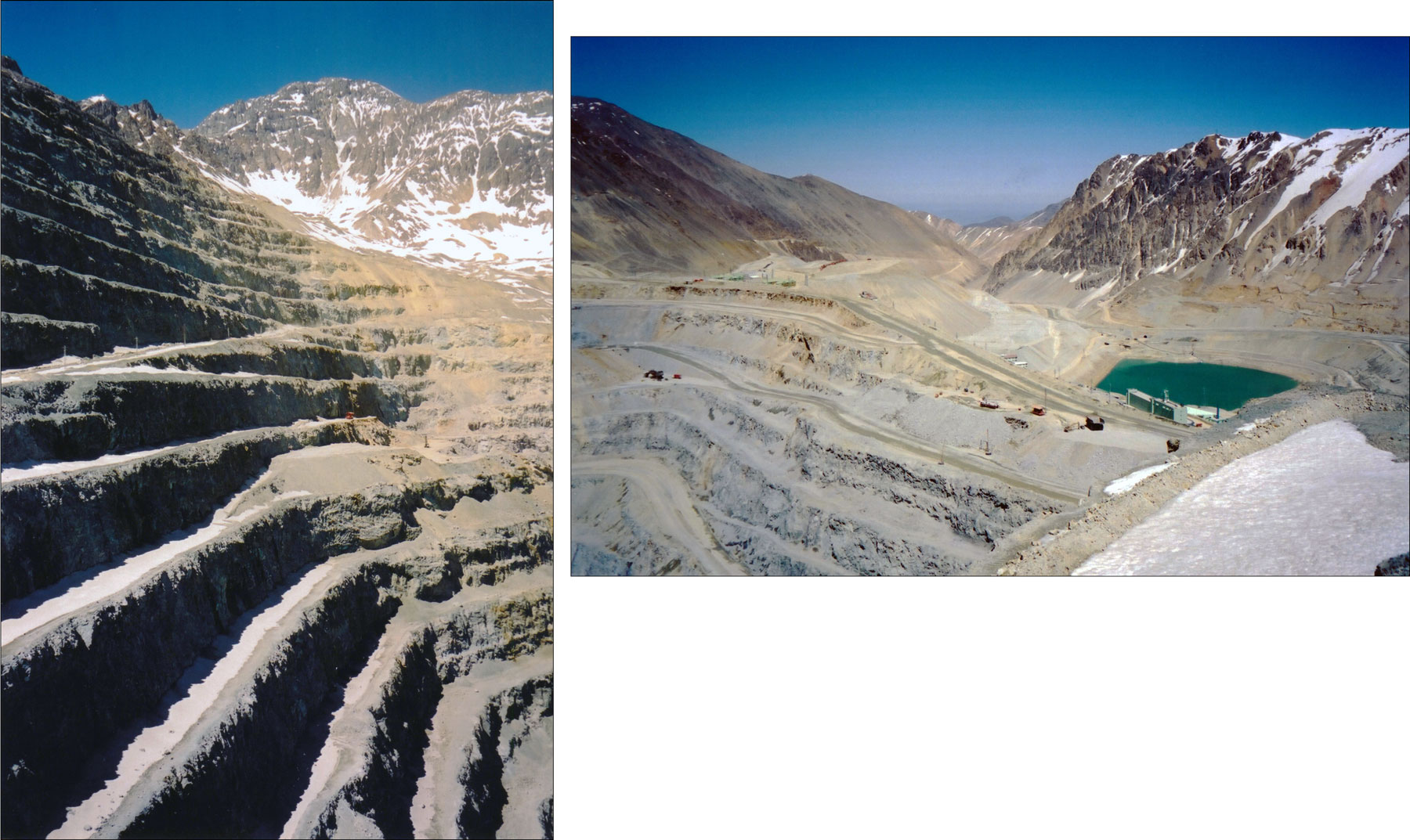 [Los Bronces pit views]