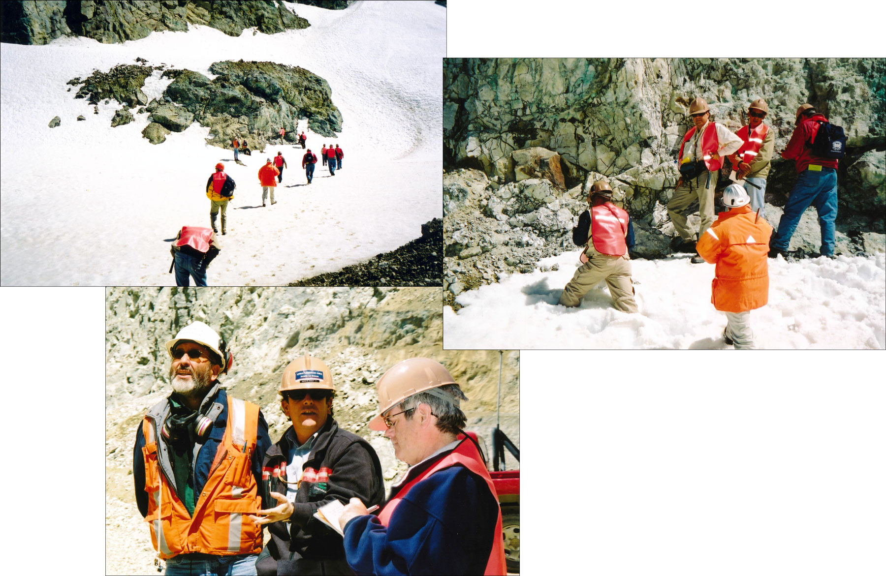 [In the pit at Los Bronces]