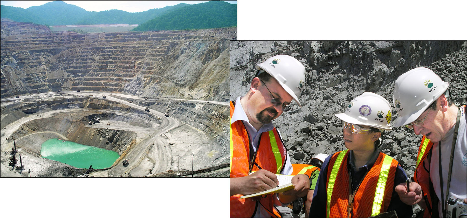 Batu Hijau pit visit