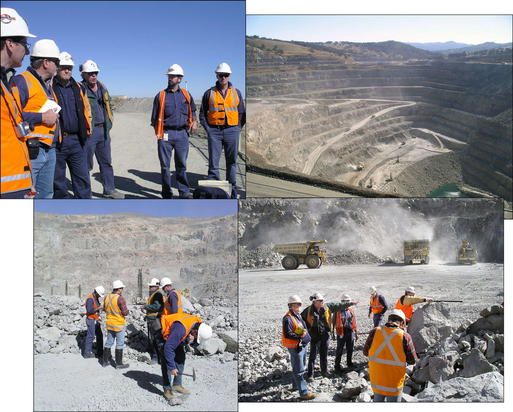 Visiting the Cadia open pit