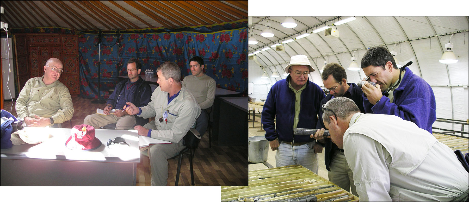 Presentation, discussion and core