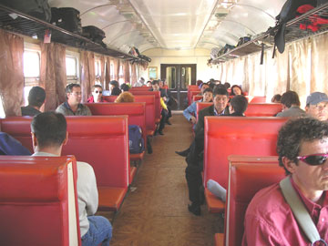 On the train to Tashkent